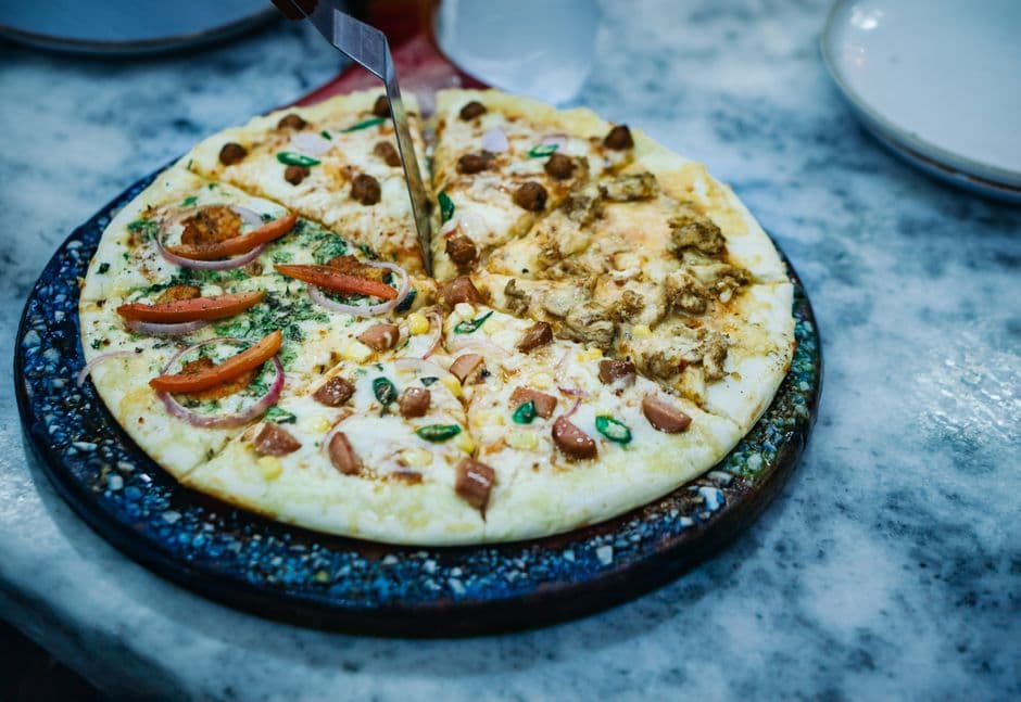Chicken Alfredo Pizza